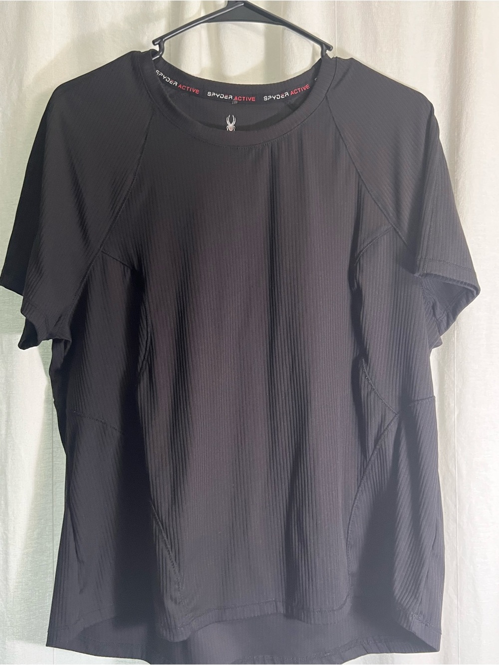 Spyder Women's Black Short Sleeve Active Tee